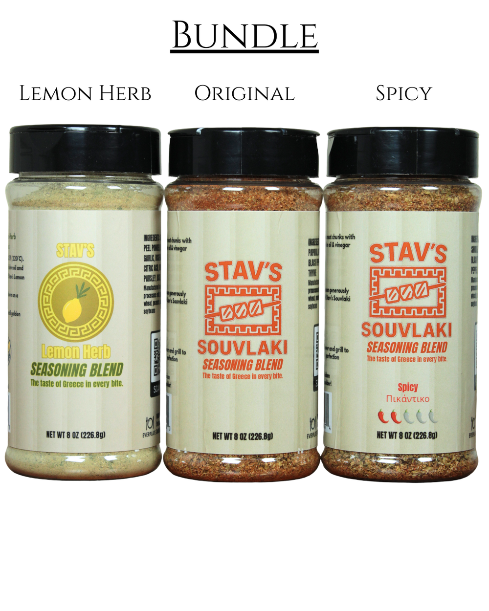 Stav's Bundle & Save (8 oz Bottles)
