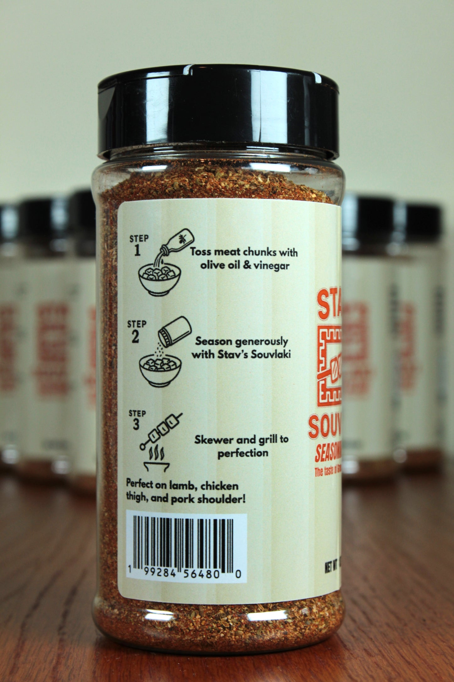 Stav’s Souvlaki Original – Authentic Greek Seasoning Blend