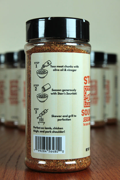 Stav’s Souvlaki Original – Authentic Greek Seasoning Blend