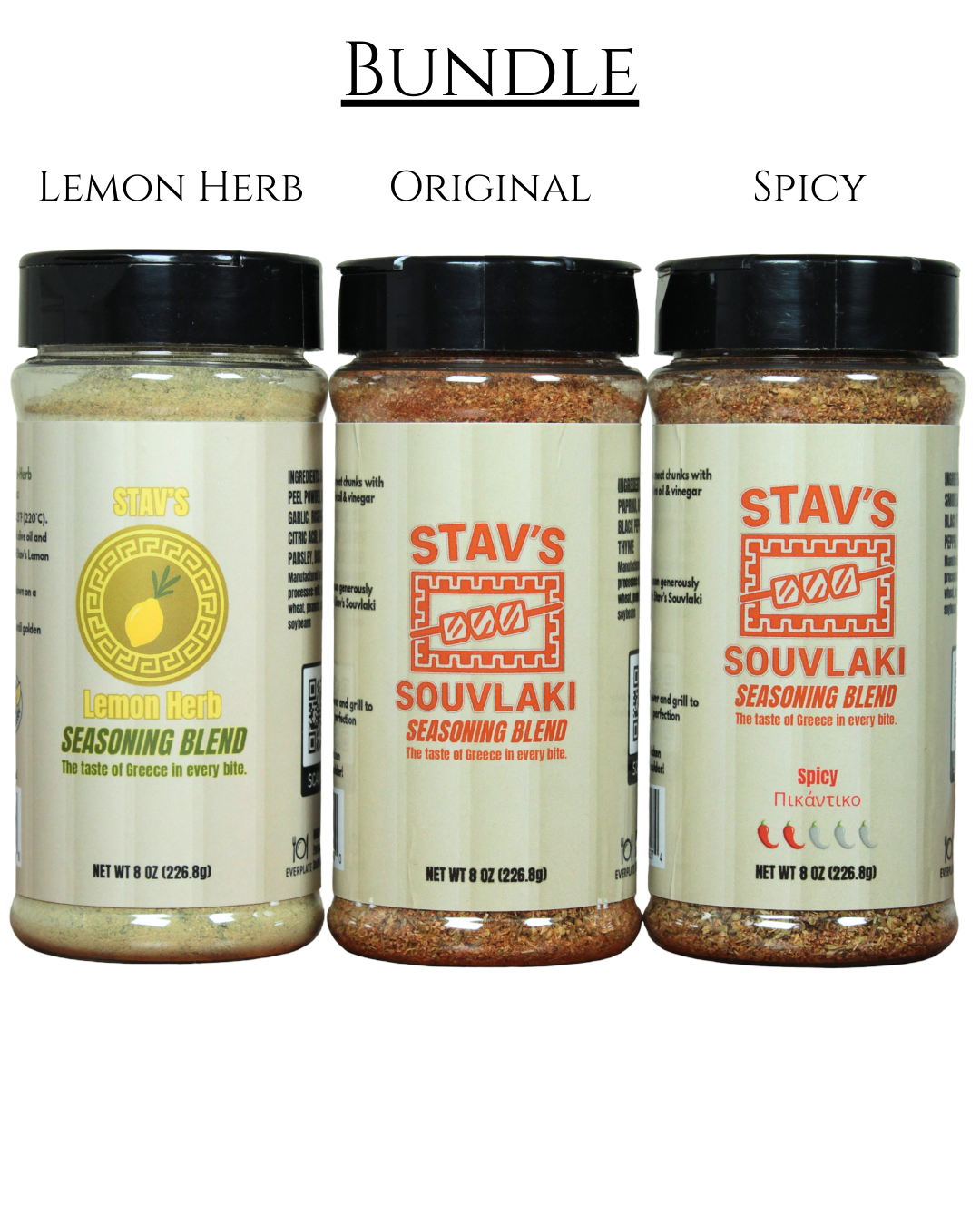 Stav's Bundle & Save (8 oz Bottles)