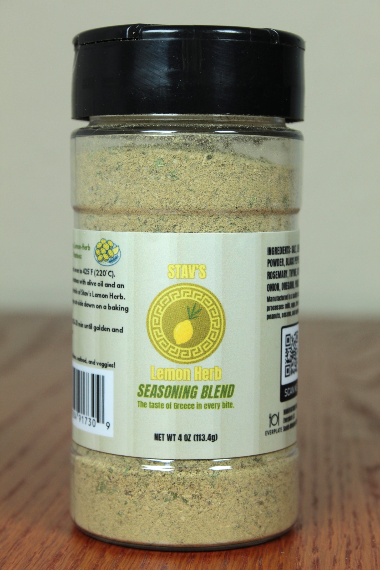 Stav’s Lemon Herb – Authentic Greek Seasoning Blend