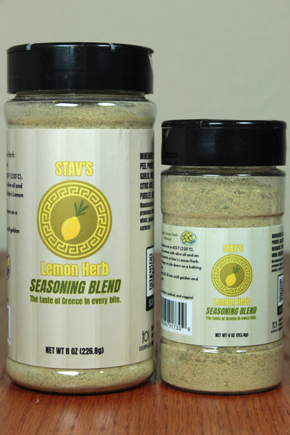 Stav’s Lemon Herb – Authentic Greek Seasoning Blend