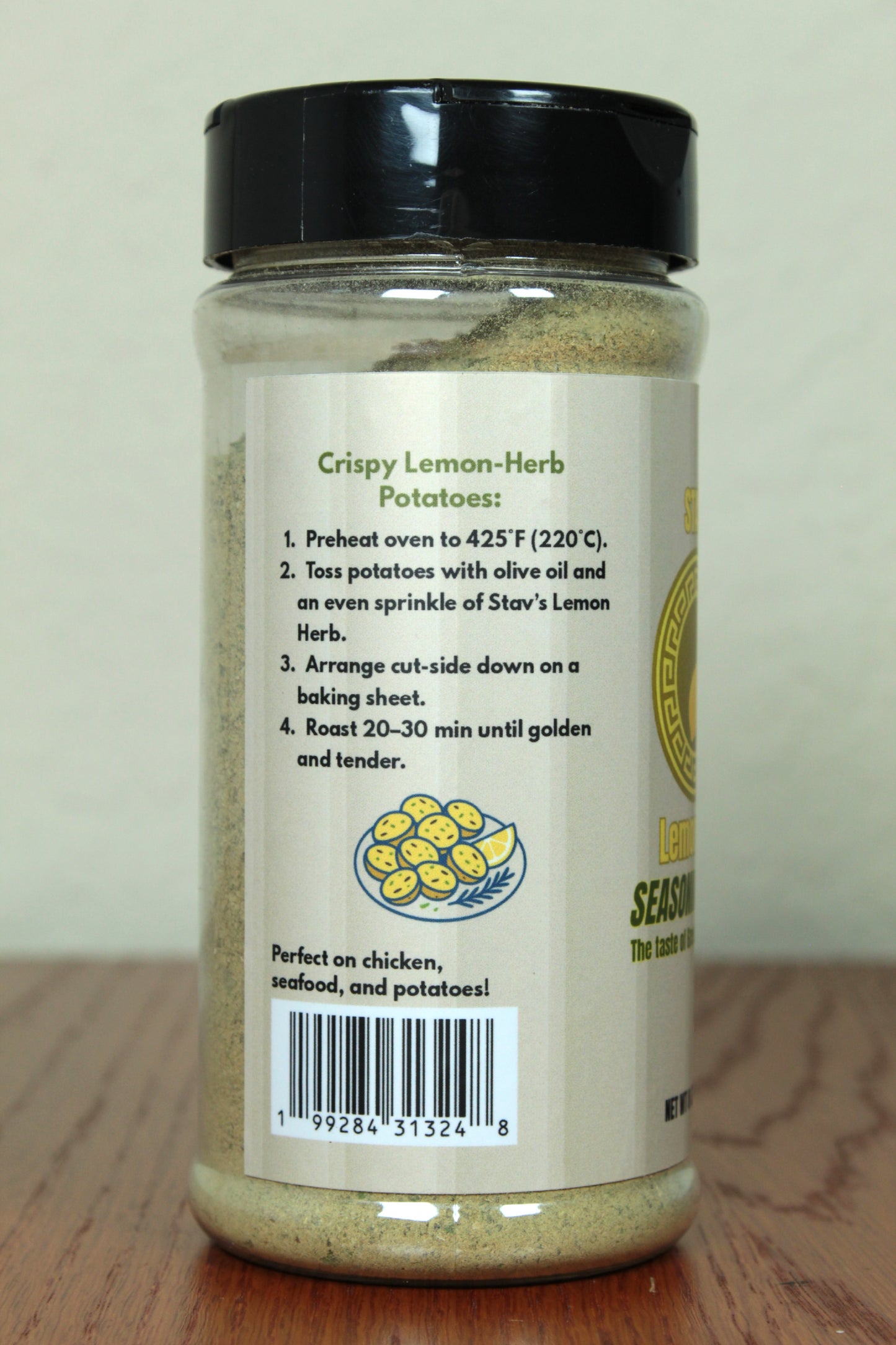 Stav’s Lemon Herb – Authentic Greek Seasoning Blend