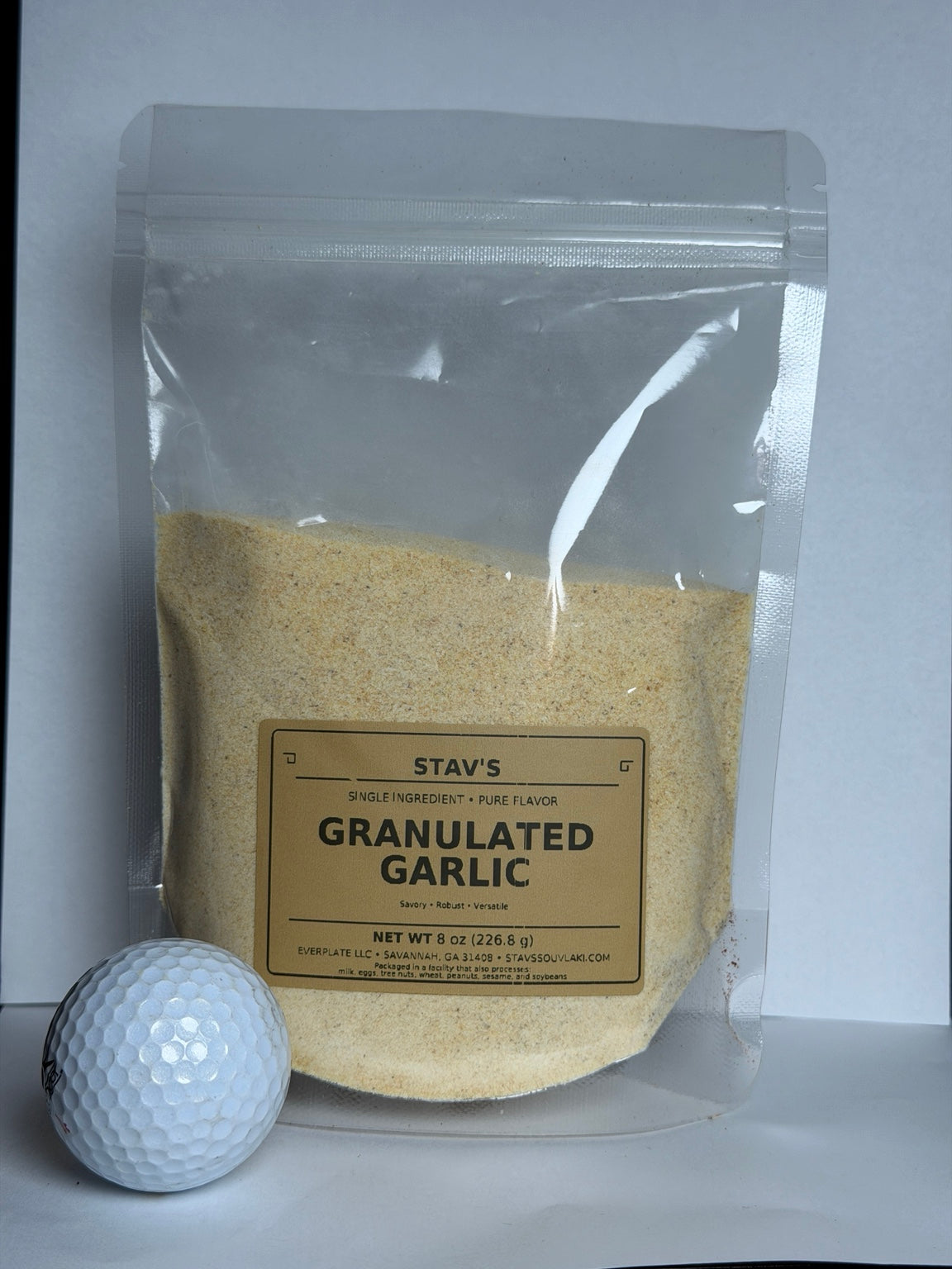 Stav’s garlic — 8 oz bag